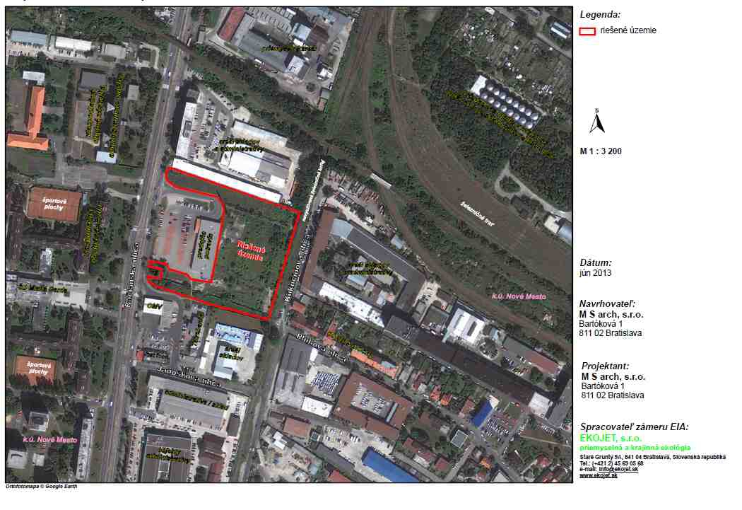 Mapa Račianska
